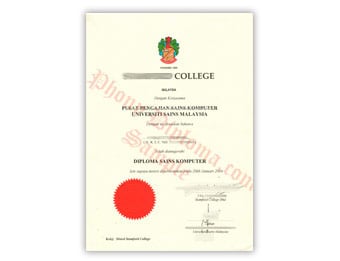Stamford College Malaysia - Fake Diploma Sample from Singapore